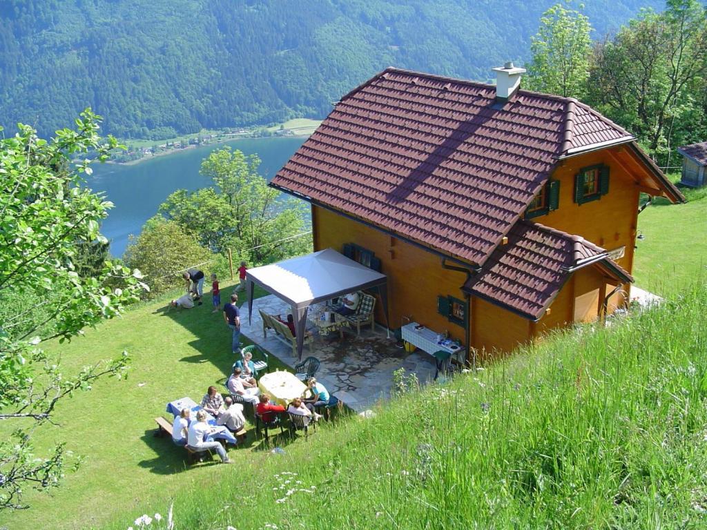 Almchalet Orter Deutschberg Exteriör bild